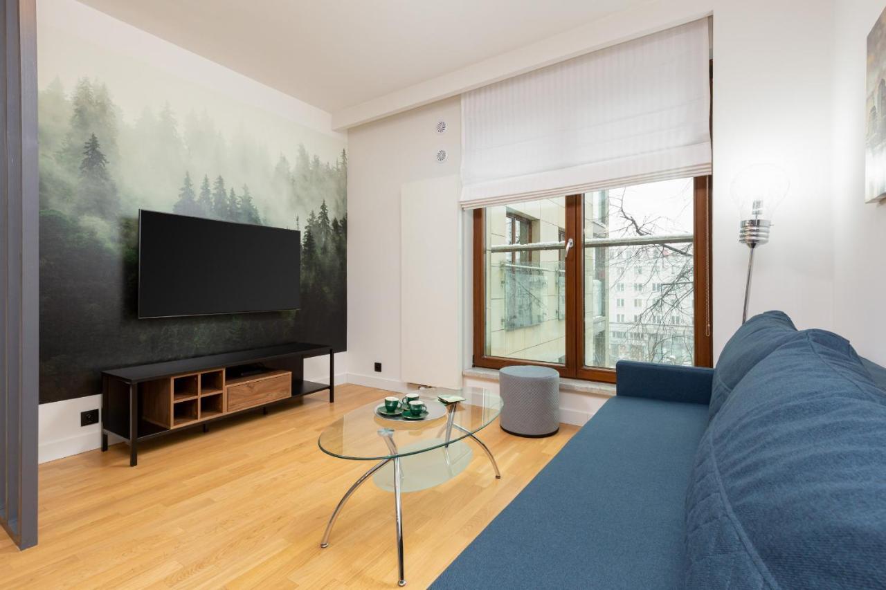 Park Arkadia Apartment With Parking Mokotow By Noclegi Renters Warsaw Luaran gambar