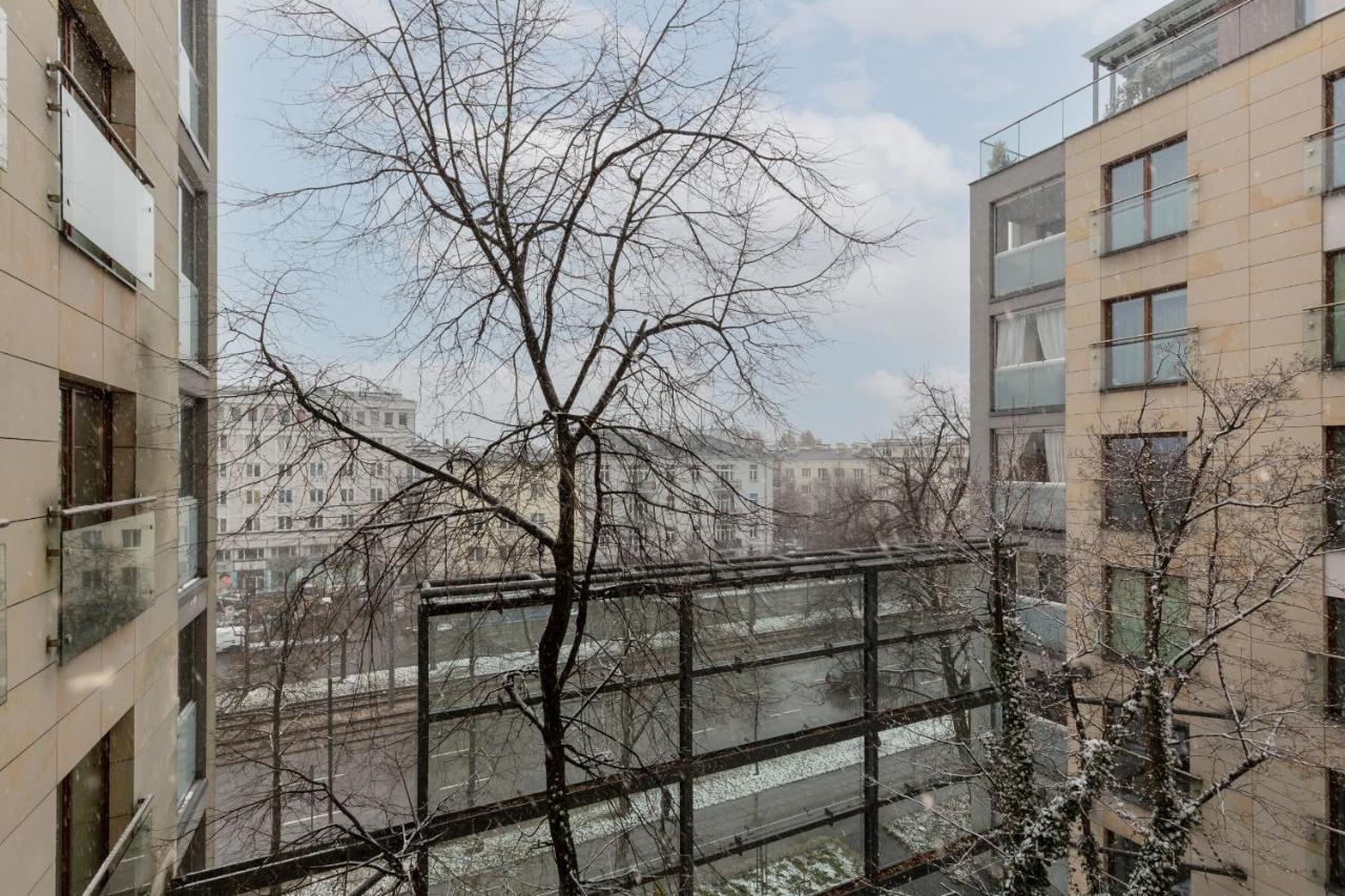 Park Arkadia Apartment With Parking Mokotow By Noclegi Renters Warsaw Luaran gambar